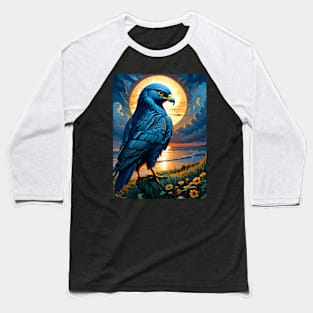 Dark Falcon Baseball T-Shirt